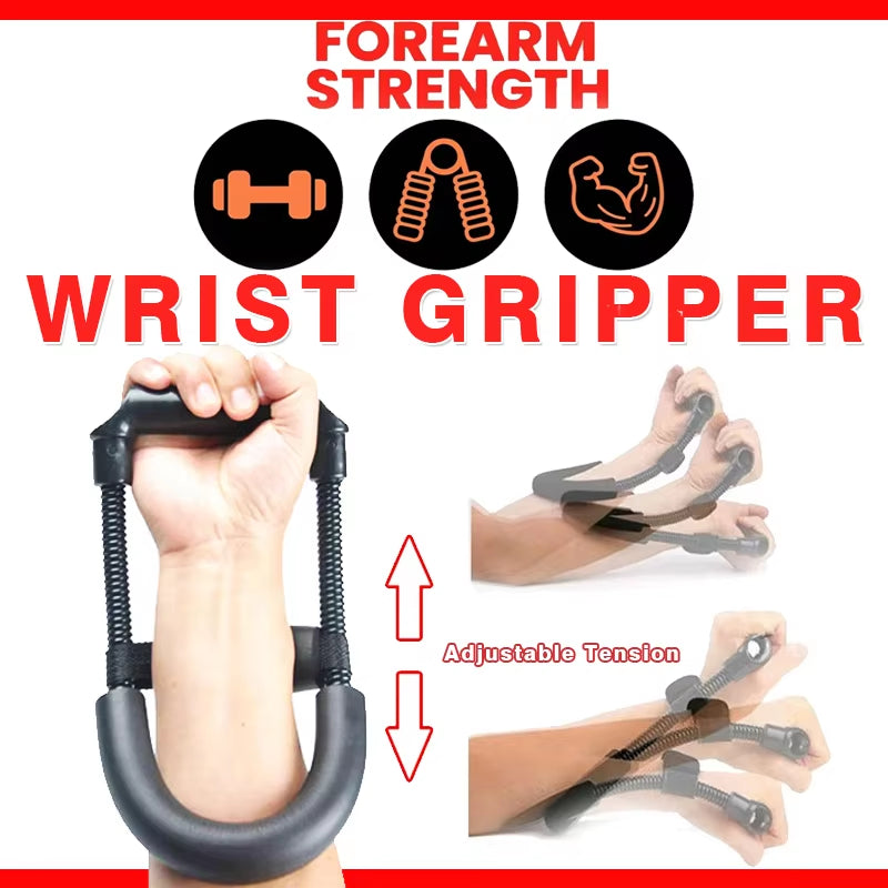 Adjustable Forearm and Wrist Strength Trainer Grip Exercise Equipment Compact Portable Fitness Gear for Arm Muscle Building